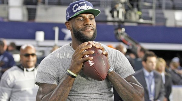 NFL球员：若詹姆斯转行打美式古代足球       他将成史