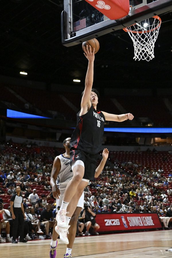 媒体人：杨瀚森的松弛感 让他即便在NBA也能把练习  水平体