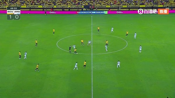 10人vs10人！凯塞多两黄变一红，厄瓜多尔、阿根廷均10人